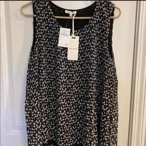 Top. Pleione Pleated xsmall Top. NWT